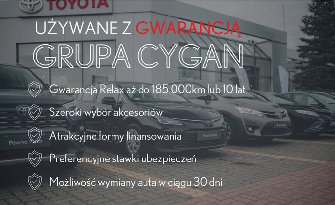 Toyota Corolla cena 81500 przebieg: 64709, rok produkcji 2019 z Ząbkowice Śląskie małe 191